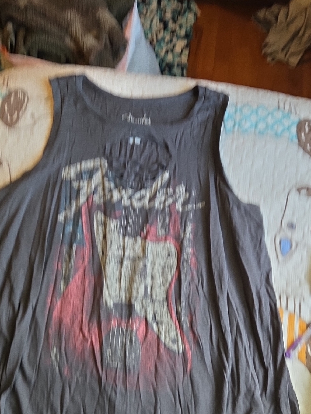 Fender Gray Graphic Tee with White Logo (Torrid Sizing-3)